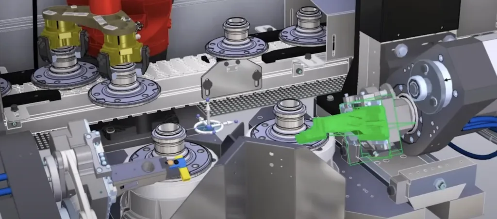 Solid Edge CAD/CAM yazılımı ekran görüntüsü