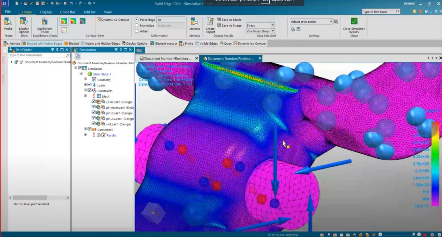Solid Edge Simulation Tutorial Solid Edge Simülasyon ve CAE Çözümleri | Solid Yazılım