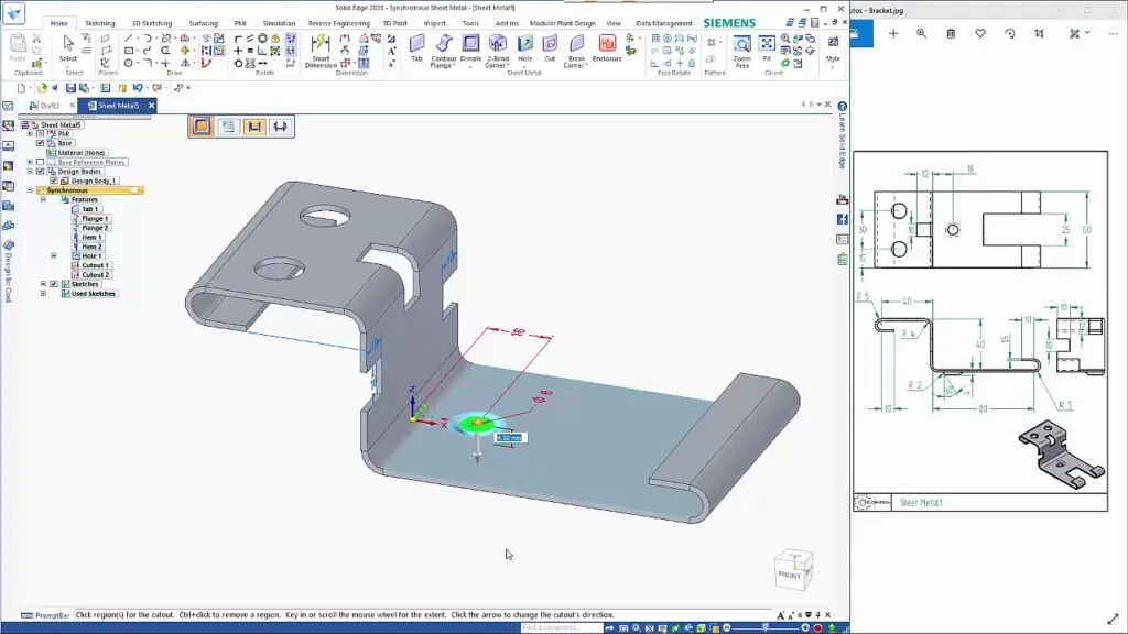Solid Edge yapı ve metal konstrüksiyon CAD çözümü