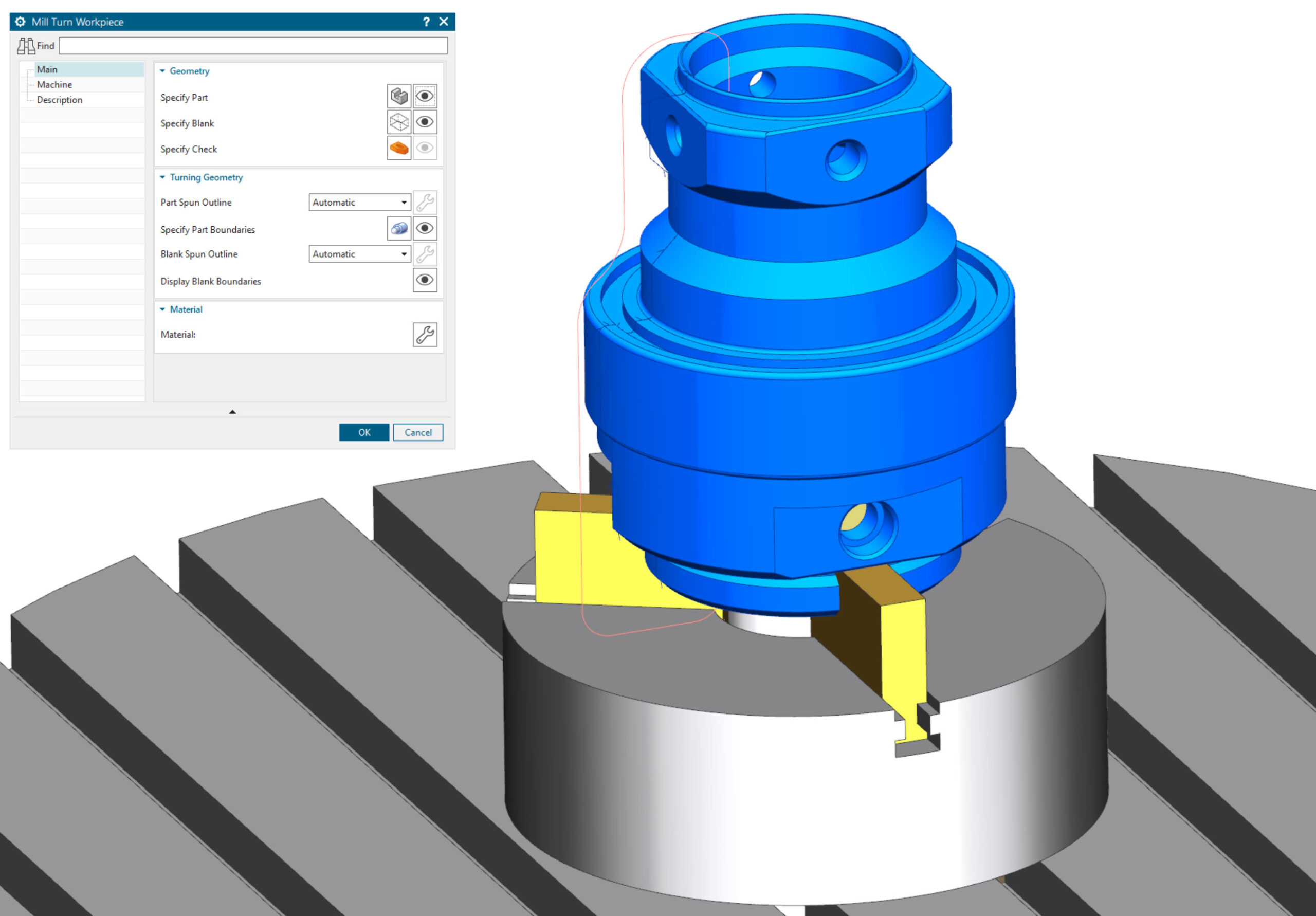 Solid Edge Mill Turn